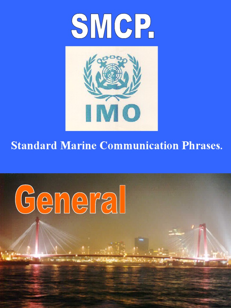 Standard Marine Communication Phrases | PDF | Language Arts ...