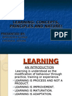 Learning: Concepts, Principles and Nature!