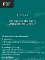 Download Concept and Meaning of Organizational Behavior by amrendrakr09 SN29855030 doc pdf