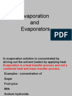 Evaporation - 1