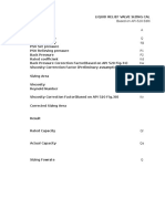 API-520 Sizing PR - Drop Calc