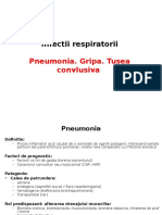 CURS-Infectii Respiratorii, Pneumonii, Gripa, Tuse Convulsiva