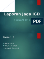 Laporan Jaga 25-26 Maret 2015 Keyko Konjon Denies