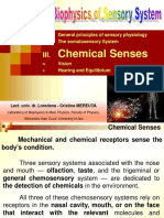 Cap III - Curs 7 - 8 - Chemical Senses - 2014 - 2015 - PDF