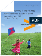 Accenture Key Questions About Cloud Computing ERP