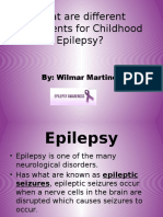 What Are Different Treatments For Childhood Epilepsy