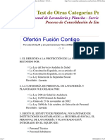 Personal de Lavandería y Plancha - Servicio Andaluz de Salud - S.a.S. - Consolidación 2002