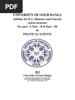 Download 001- Pol Sc Honours  Gen Syllabus UGB NEW by Aman Roy SN298569217 doc pdf