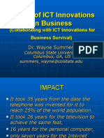 Impact of ICT Innovations On Business