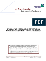 Evaluating Installation of Vibration Monitoring Equipment for Gas Turbines