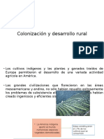 Colonización y Desarrollo Rural