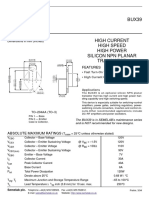 High-power transistor data sheet