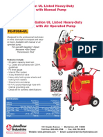 FC-P30-UL: PRO30 - 30-Gallon UL Listed Heavy-Duty Steel Gas Caddy With Manual Pump
