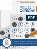 Cartilla - Procuraduria Concurso