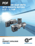 Catálogo Nord Redutores Aluminio Smoothmotors