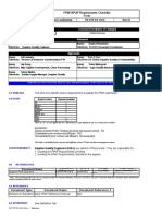 PPAP/APQP Requirements Checklist Form