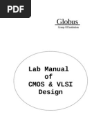 Globus: Lab Manual of Cmos & Vlsi Design