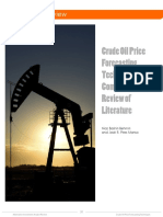 Econometric Literature in OIL Forcasting