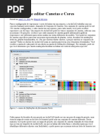 Como Criar e Editar Canetas e Cores