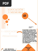 2013 Diapos Educación y Memoria