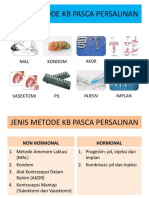 JENIS METODE KB PASCA PERSALINAN 