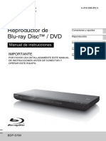 Manual Blue Rey Sony