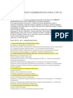 40 Dicas de Direito Administrativo Para o Trt Rj