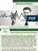 AFA presents profitable and complete Advisory services.