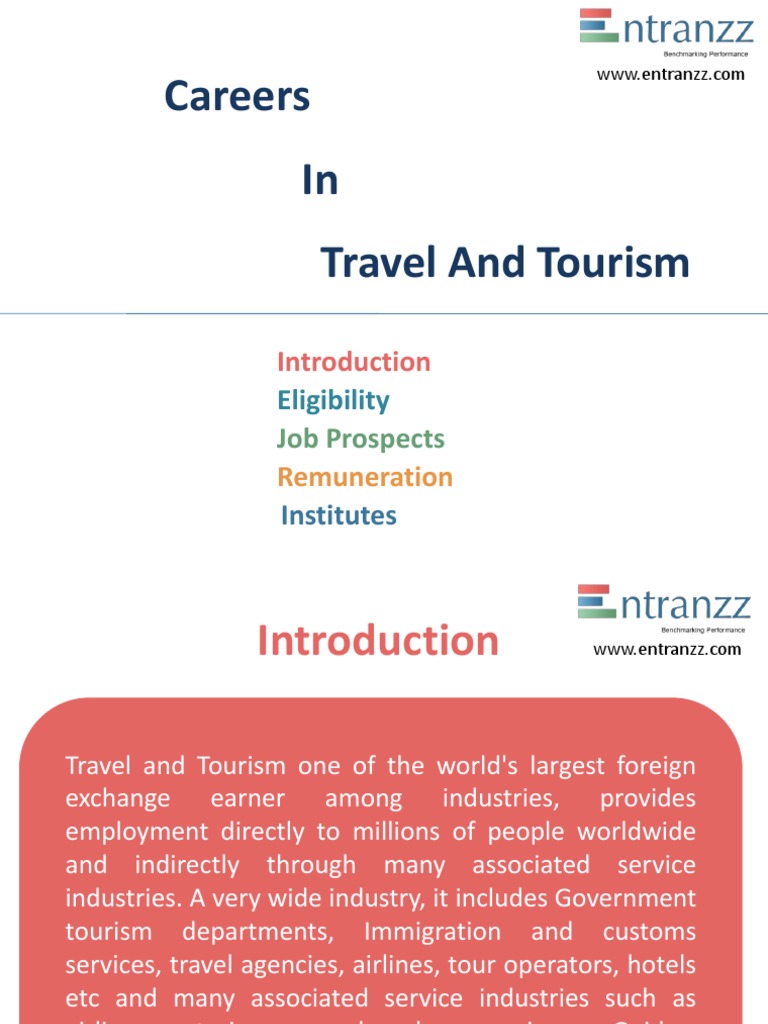 Careers in Travel and Tourism PDF Travel Agency Tourism