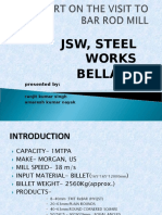 JSW, Steel Works Bellary: Presented by