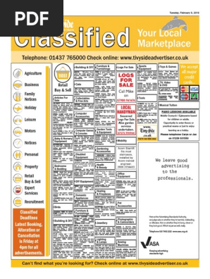 Tivyside Classified 090216