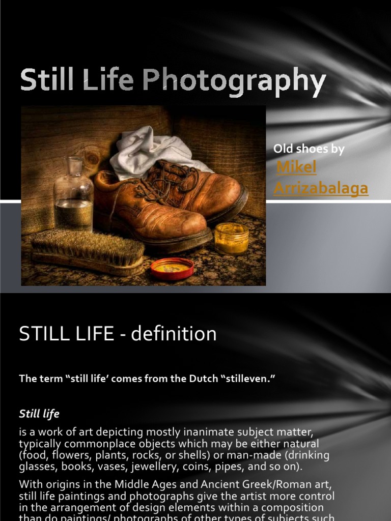 History of Still Life Photography PDF | PDF | Still Life | Visual Arts