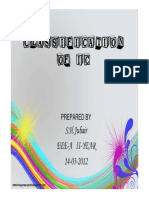 Classification of Ic: S.H.Jubair Eee-A Ii-Year 14-03-2012