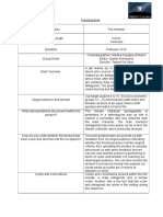 Planning Brief