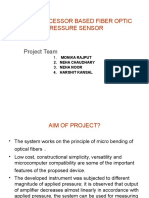 Microprocessor Based Fiber Optic Pressure Sensor: Project Team