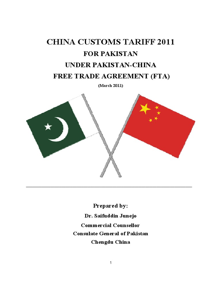 China Customs Tariff 2011 PDF Tuna Textiles