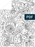 Free Abstract Coloring Page