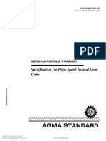 AGMA6011-I03_Specification for High Speed Helical Gear Units