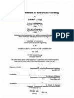 Respresenting Settlement for Soft Ground Tunneling