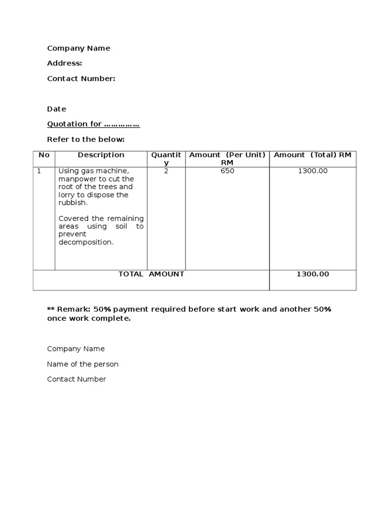 Quotation | PDF | Technology & Engineering