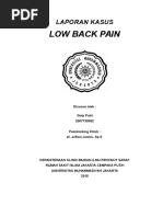 Download laporan kasus low back pain by Guty Putri Nugroho Kurniyawan SN298703636 doc pdf