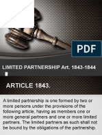 [Document] Limited Partnership ART1843-1844 K