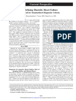 Defining Diastolic Heart Failure