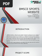 Bmsce Sports Website