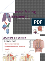 Thoracic  Lung Assessment