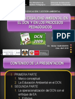 I PARTE-La Transversalidad Ambiental en El DCN y en Los Procesos Pedagógicos 08abril10