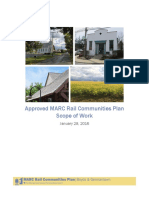 Approved MARC Rail Communities Plan Scope of Work: January 28, 2016