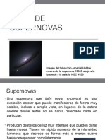 Tipos de Supernovas