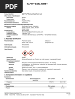 Bernzomatic Propane Safety Data Sheet | PDF | Dangerous Goods | Propane