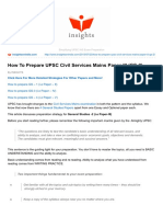 How To Prepare UPSC Civil Services Mains Paper-III GS-2